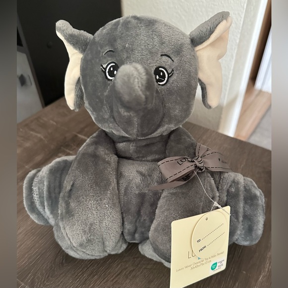 Lullaby baby stuffed animal and blanket - Picture 1 of 3